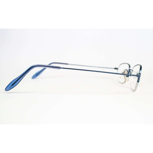 Agnes B Model MT30 Blue Oval Glasses