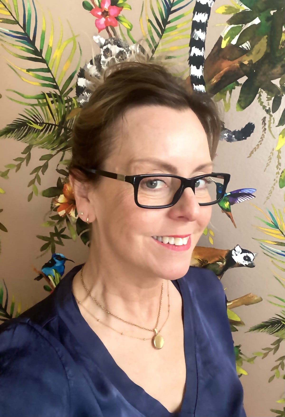 Prada Model VPN06S Black Glasses Frame