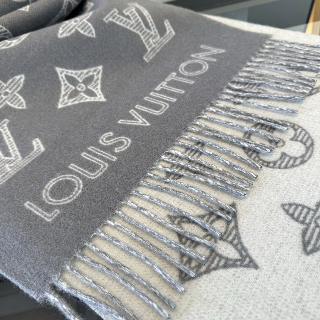 Louis Vuitton Reversible Monogram Knit Scarf
