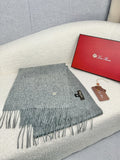Loro Piana Fringed Cashmere Scarf